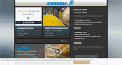 Desktop Screenshot of eikboomgmbh.de